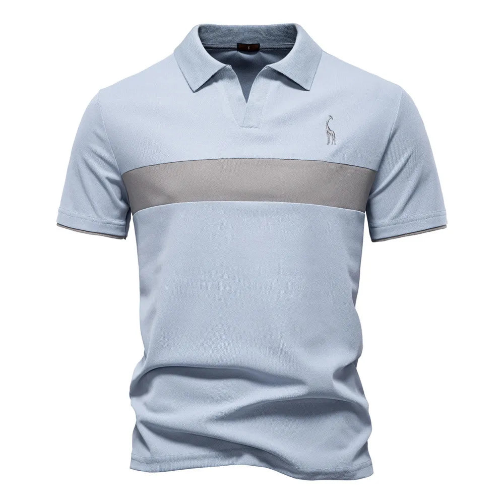 Savona Luxury Stripe Polo Shirt