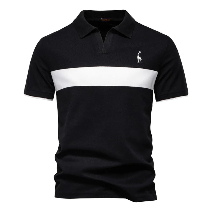 Savona Luxury Stripe Polo Shirt