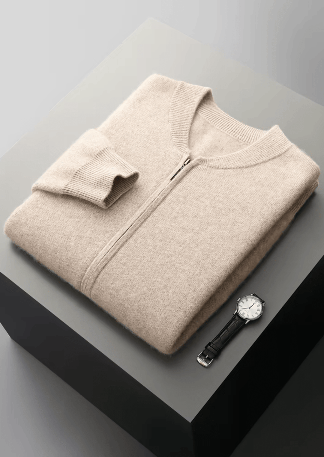 WOOL V-NECK CARDIGAN