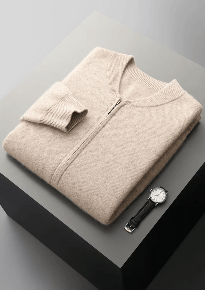 WOOL V-NECK CARDIGAN