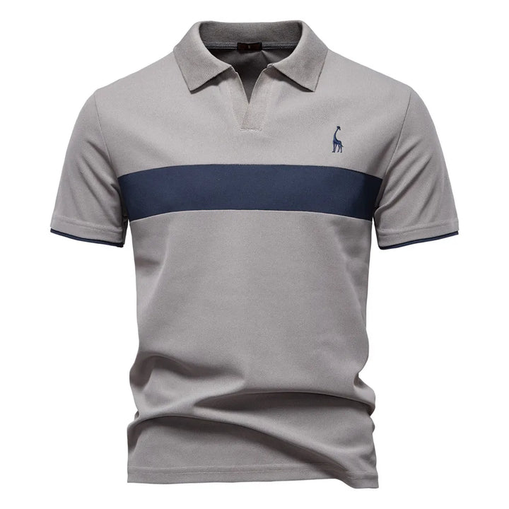 Savona Luxury Stripe Polo Shirt