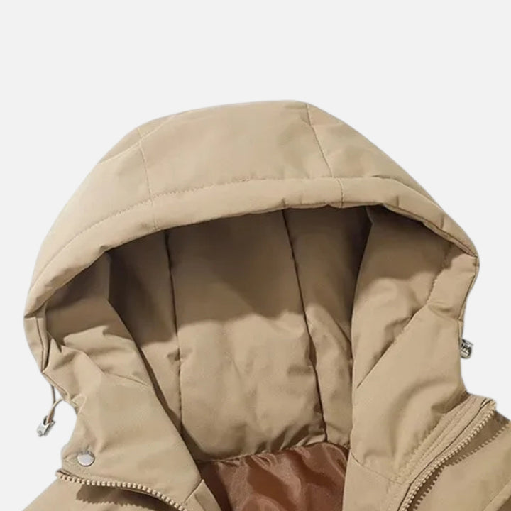 Maison Dresson | Unisex Hooded Cotton Puffer Jacket