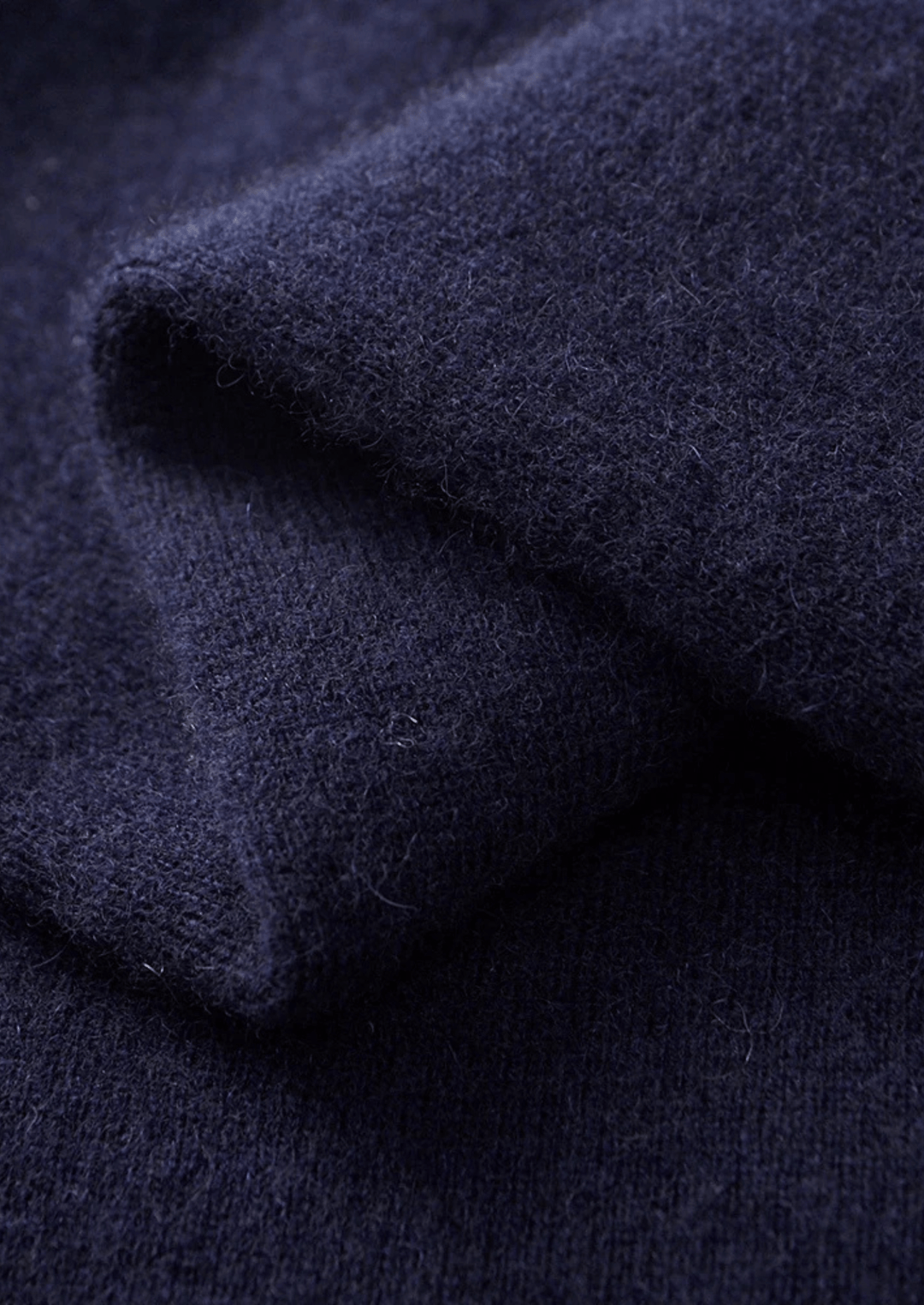 WOOL TWO-TONE POLO CARDIGAN