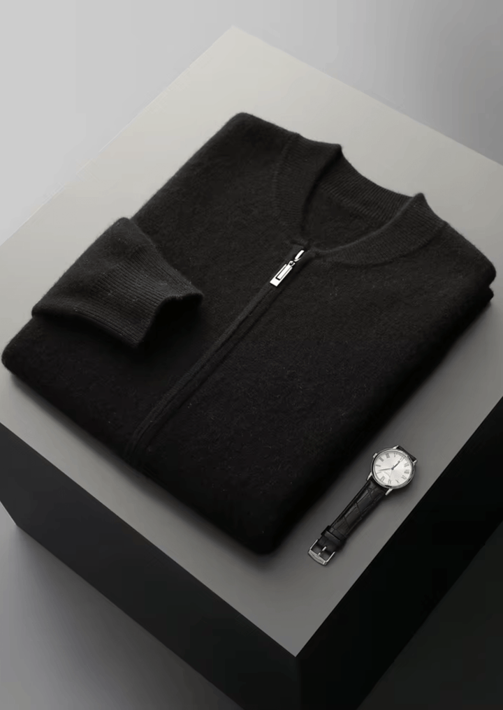 WOOL V-NECK CARDIGAN