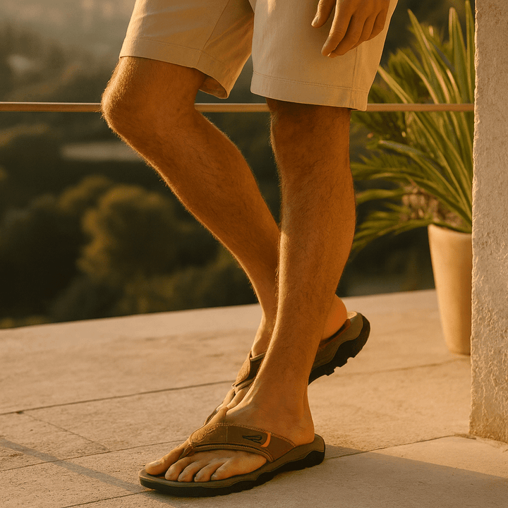 Mason Leather Sandals