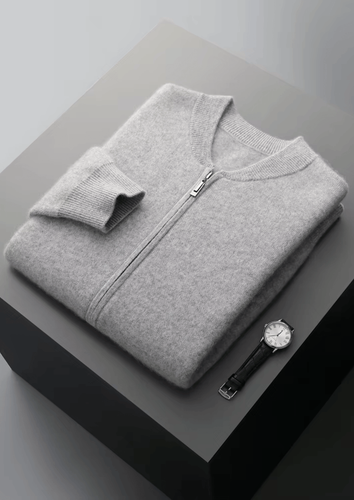 WOOL V-NECK CARDIGAN