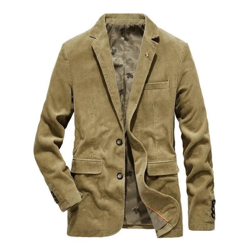Kensington – Corduroy Blazer - Logo