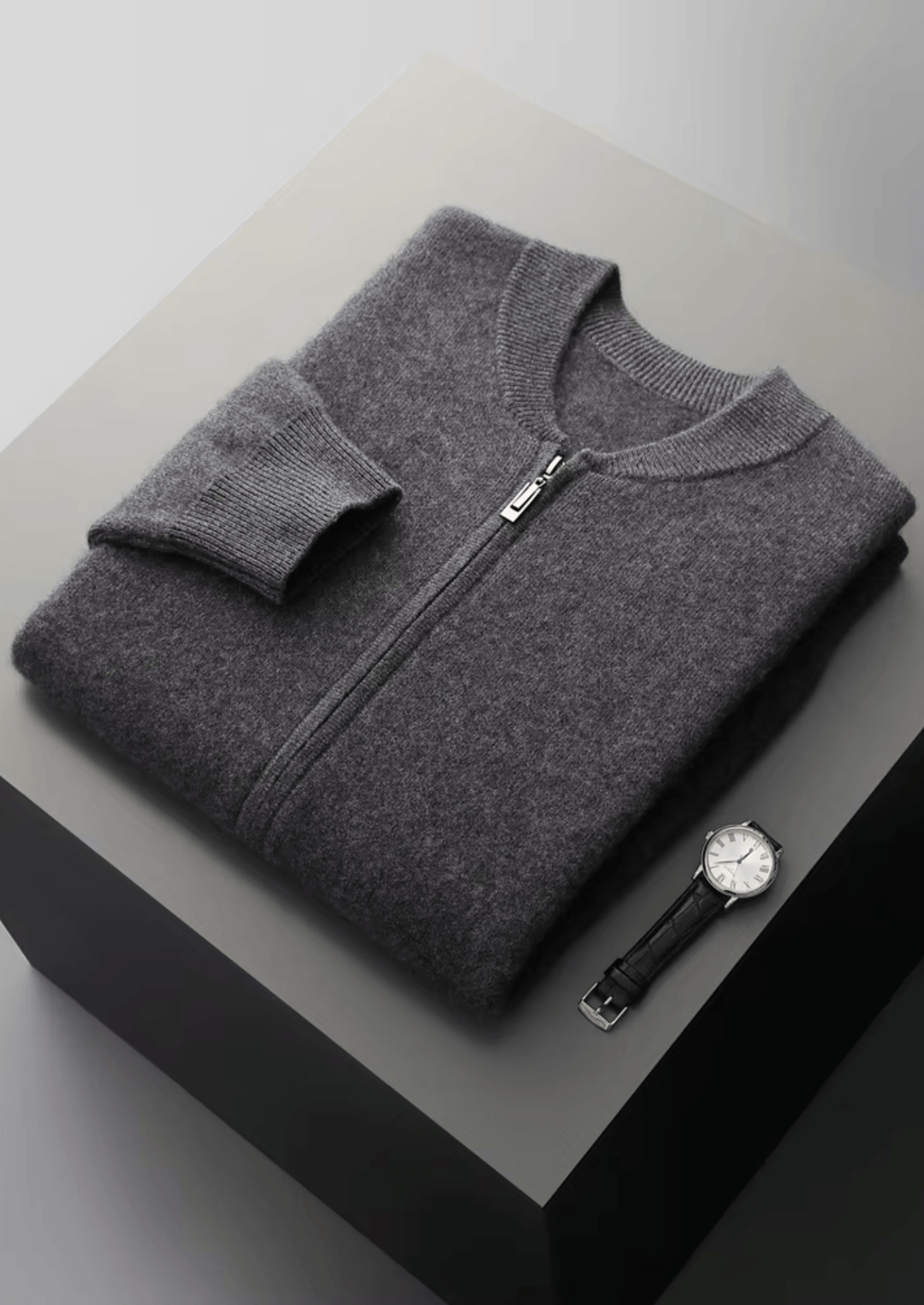 WOOL V-NECK CARDIGAN