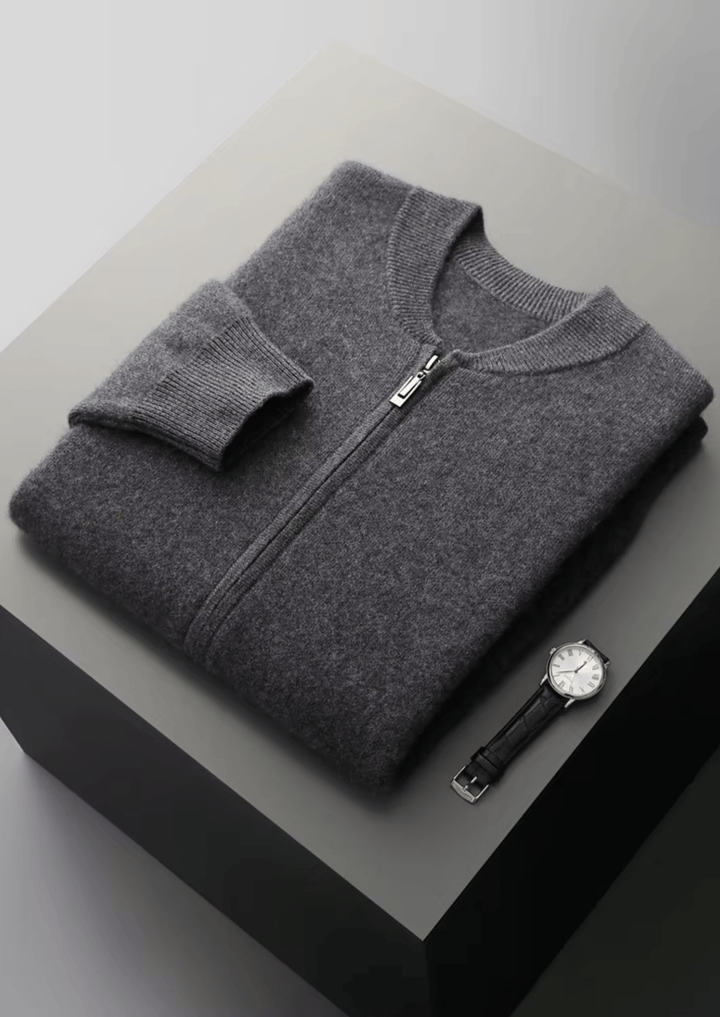 WOOL V-NECK CARDIGAN